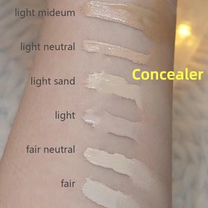 Luxury foundation make -up concealer crème camouleurs 10 ml in 5 tinten fond de teint kit