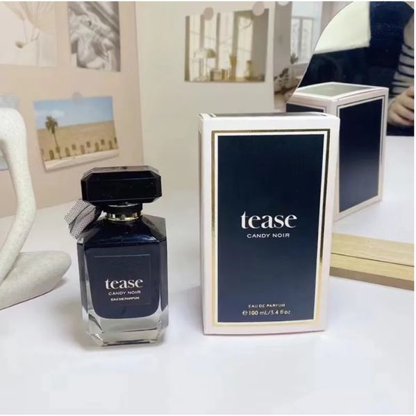 Parfum de luxe Secret Taquin Perfume 100ml Sexy Lady Femme Femmes Candy Noir Creme Cloud Fragrance Larding Vs Lady Edp Parfum Charming Elegant Spray