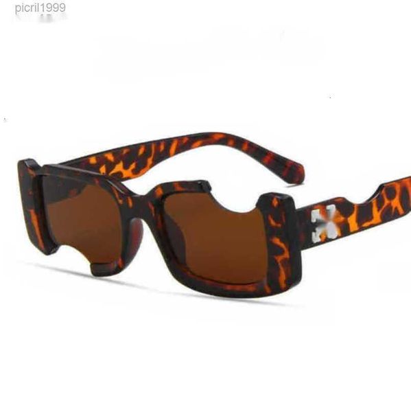 Marcos de lujo Gafas de sol de moda Marca blanca Gap Gafas de sol Hombres Mujeres Flecha x Marco Gafas Copo de nieve Deportes Viajes Gafas de sol Hip Hop Agujero Gafas de sol Suerte