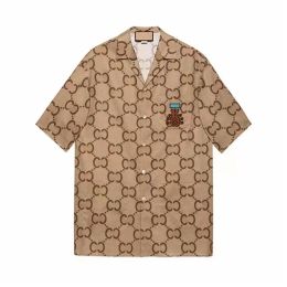 LUXURY g Camisas de diseñador Moda para hombre Tiger Bowling POLO SHIRT Camisas casuales florales Hombres Slim Fit Vestido de manga corta Camisa hawaii M-XXXL