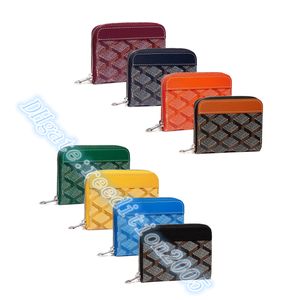 Luxe echte lederen vierkante portemonnee kaarthouder portemonnee dames mini geloofholder luxurys mini -ontwerpers groothandel mannen munten portemonnees pocket interieur gym slot slot wallets