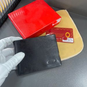Porte-monnaie de luxe en cuir véritable pour hommes porte-carte de crédit portefeuille de créateur allemand poche pince à billets étui d'identité mode dame porte-monnaie en cuir de qualité supérieure livré avec boîte