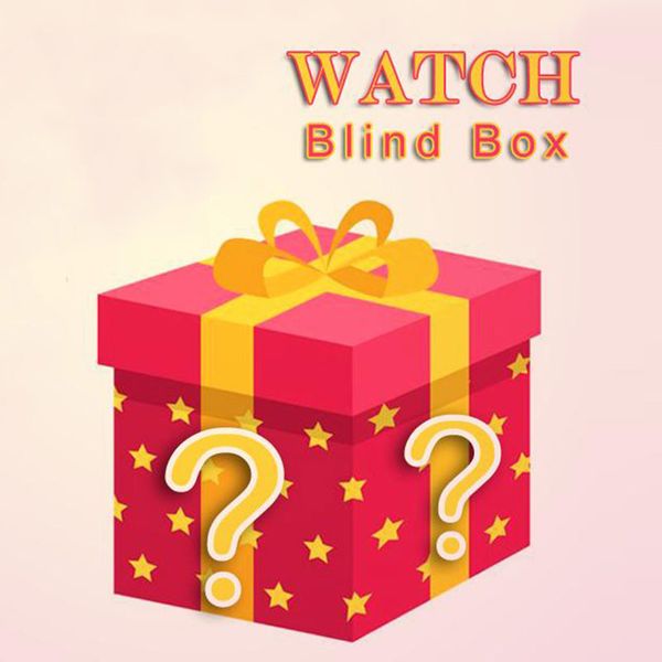 Lucky Blind Mystery Box Hommes Montres Femmes Montre-Bracelet Chanceux Un Cadeau De Noël Aléatoire Vacances / Anniversaire Surprise Jolies Boîtes