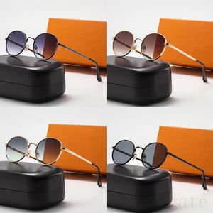 Gafas de lujo que conducen gafas de sol de diseño para mujer multicolor occhiali da sole marco redondo regalo del día de San Valentín gafas de sol para hombre estilo deportivo PJ090 G4