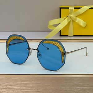 gafas de lujo mujer F Gafas de sol gafas de sol de gran tamaño Cara que adelgaza las gafas de sol para las mujeres Estilo debutante Gafas de alta calidad UV400 gafas de sol dama diseñador