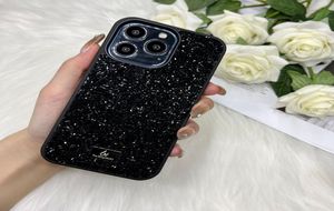 Étuis de téléphone à paillettes de luxe pour iPhone 14 Pro Max Case 13 12 11 Designer de mode Bling Sparkling Strass Diamant Jewelly Crystal1163085