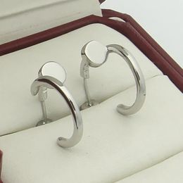 Luxe gouden oorbellen designer oorbellen nageloorknopjes designer voor dames