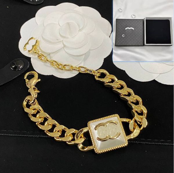 Bracelet plaqué or de luxe Designer de style de luxe concepteur de style luxueux pour hommes bracelet pour femmes