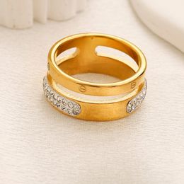 luxe gouden ring ster ringen mens designer jewlery vrouw emerald h ring verlovingsringen voor vrouwen dhgates liefde paar harten 18K vergulde Chirstmas Valentijnsdag