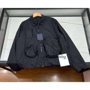 Artículos de lujo 2024 Marca Sudadera con capucha y sudadera para hombre Chaqueta de cuero de cabra real Traje Ropa real en blanco y negro Chaquetas bomber cortavientos 2984