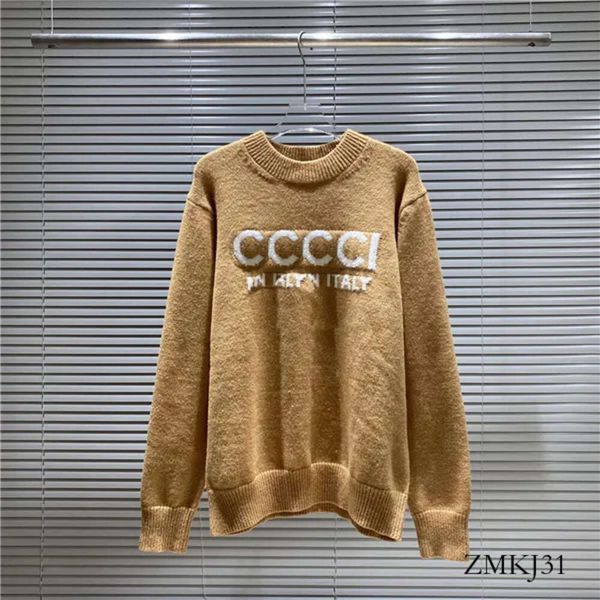 Produits de luxe GG Pulls à capuche pour hommes Pulls Gucci Pulls Lettre Jacquard Looseness Pull à manches longues Pull Casual Crewneck Lâche 1614 7176