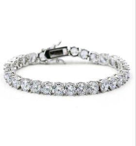 Bracelets de Tennis plaqués or 18 carats de qualité de luxe, bijoux Hip Hop en Zircon de 6mm pour hommes et femmes, 5823826