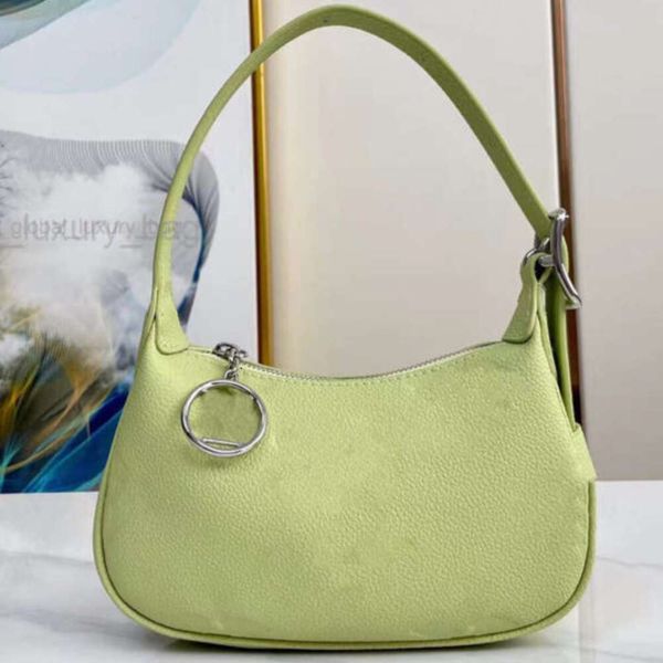 Bolso de lujo Bolso de axila Bolso para mujer Tote Crossbody Hombro Hobos de cuero genuino Diseñador vagabundo Cartera con patrón de cocodrilo verde