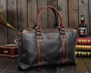 Luxe handtassen aktetassen Lawyer Leather Lederen handtas computer laptop tas schoudertassen waterdicht kantoor draagbare tas voor xiaomi8518694