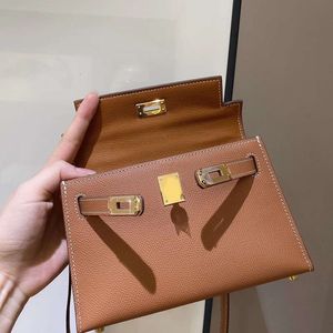 Luxe handtassen dames ontwerpers tas portemonnees schouder crossbody Epsom Echt lederen mode tas Litchi messenger bag