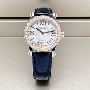 Luxury Happy Series Rose Gold Original Diamond Automatic mécanical Warm's Watch Special Shot 974687