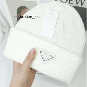 Chapeau de luxe Bonnets Designer Winter Bean Hommes et Femmes Mode Tendance Marque Tricot Chapeaux Prasda Beanie Automne Blanc Renard Lettre Jacquard Unisexe Chaud Crâne Chapeau De Haute Qualité 19