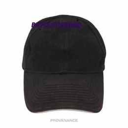 Chapeaux de luxe créateurs de mode Caps femmes hommes Broidered Baseball Cap Blnciaga Europa Hat - Wash Black Wl