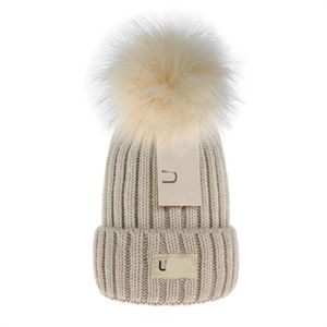 Chapeaux de luxe Chapeaux Bonnet pour hommes et femmes automne-hiver chapeaux en tricot thermique unisexe chapeau de crâne chaud D-3
