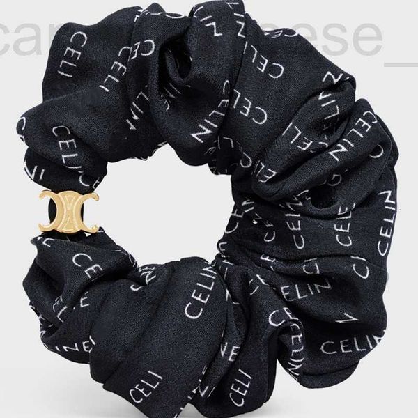 Diademas de lujo Pony Tails Holder Girls letras triángulo pony tails titular horquillas para mujer banda para el cabello accesorios para el cabello diseñadores Pinzas para el cabello con marca 24ss