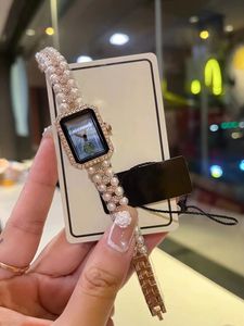 Bracelet de perles de luxe haut de gamme pour femmes, série de montres, mouvement japonais importé, taille 20cm