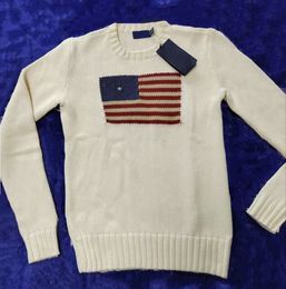 Polos de lujo de alta calidad Camiseta Little Bear Bordado Algodón Mezclado Punto de punto Cuello redondo Jersey Suéter Versátil Moda Top