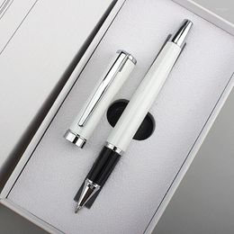 Luxury High Quality Square Classic Business Office Stationery Medium Fink Rollerball Pen École d'école