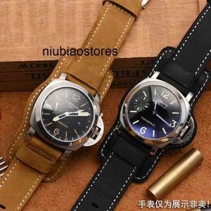 Montre de luxe de haute qualité, bracelet de mode épais en cuir véritable pour hommes de 20mm 22mm 24mm 26mm marron noir avec style de montres-bracelets mat