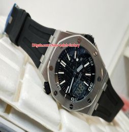 Montre-bracelet de haute qualité de haute qualité N8 Factory 42 mm Offshore Diver 15710 15710STOOA002CA01 MÉCANIQUE MÉCANIQUE transparente Wat1555145