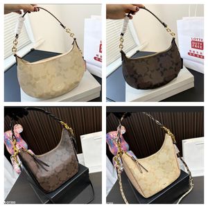 Bolso Hobo de lujo para mujer, bolso de luna, bolso de mano de diseñador Coa, bolso cruzado de gran capacidad, bolso para teléfono móvil, bolso para las axilas, favorito de Dhgate, mochila vendedora caliente