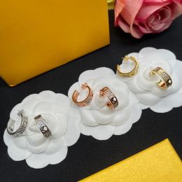 Luxe hoepel oorschepen Studontwerpers oorbel diamanten oorbellen ontwerper sieraden dames cirkelcirkel