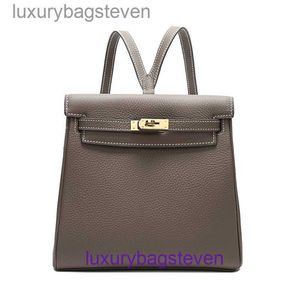 Luxe Hremms Kelyys Top Grade Designer Bag Dames mode Crocodile Skin Handtas Aangepaste dames toplaag Cowhide veelzijdig met echt logo