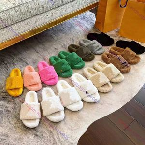 Luxe Indoor Hotel Designer Paseo Comfort pantoffels Harig Fluffy Damesslippers Lady Furry Fluffy Wol rubberen zool pantoffels huispantoffels bontpantoffels Slippers