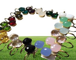 Pendientes de joyería de marca italiana de lujo para mujer Nudocolor Bing Crysta Lwater Droplets estilo pendientes para mujer Accesorios C6219160