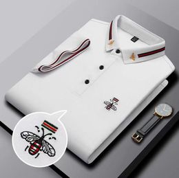 Luxe Italie Hommes T-Shirt G Designer Polos High Street Broderie Hommes Marque Polo Shirt