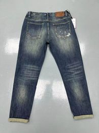 Jeans de lujo Pantalones de mezclilla Jeans para hombre Jeans de diseñador para hombres Pantalones negros Calidad de gama alta Diseño recto Ropa de calle retro Pantalones de chándal casuales Diseñadores Joggers