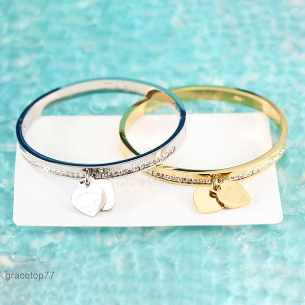 Joyería de lujo Diseñador Pulseras con dijes Pulsera de oro para mujer Amor Sello Grabado Letra 4ytr 9U0J 9U0J 53PE 53PE