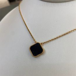 Luxe sieraden designer kettinghangers klavertje vier verguld zilver gouden ketting voor dames kettingen ontwerpers voor heren kettingen vintage kettingen zb002 e4