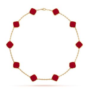 Créateurs de bijoux de luxe colliers de trèfle pour les femmes à la mode bracelet 5 motifs blanc et ensemble de boucles d'oreilles Chain party bijoux en acier inoxydable 753422447