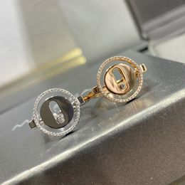 Bijoux de luxe déplacer des bagues pour femmes mariage joint femmes bijoux Vintage la dernière 18 k or rose