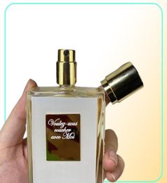 Perfume de marca de luxo Kilian 50ml amor não seja tímido Avec Moi deu errado para mulheres homens Spray parfum de longa duração cheiro de alta fragrância de alta qualidade entrega rápida1638545
