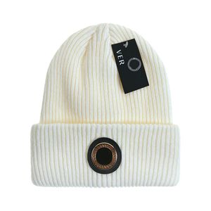 Luxe gebreide hoed merkontwerper Beanie Cap heren en dames fit hoeden unisex 100% kasjmier letter vrije tijd schedel hoed buiten mode caps