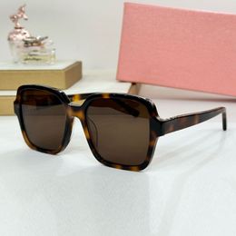Luxury dames Designer Dark Brown 100% UVA / UVB Protection ACétate Lunettes de soleil pour hommes
