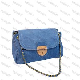 2021 Dames de luxe Cowboy Sac à bandoulière Boucle magnétique Lettre Designer célèbre dame sac à dos sacs de messager bandoulière portefeuille chaîne sac à main prad 21998