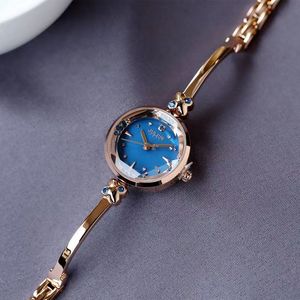 Luxe dames horloge ontwerper waterdichte eenvoudige retro trend temperament roestvrijstalen armband band vrouwelijke horloge student kerstcadeau