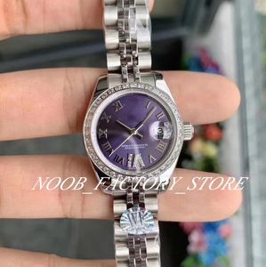 Luxe Ladys Watches WF Factory 28mm Automatic Cal. 2671 Beweging Dames 13 Stijl Dames Diamond Bezel Sapphire Jurk Gift Horloge