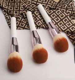 Luxury Lamer Powder Foundation Brush Fonds Soft Hair Face Bronzer Contour Brosses 7421830