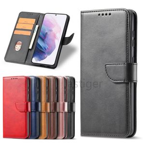 Luxury Leather Case for Samsung Galaxy Phones: Protective Flip Stand Cover for S21FE, S20FE, S21, S21+, S21Ultra, S20, S20+, S20Ultra, Note20, Note20Ultra, A32, A42, A52, A72, A12, A22 5G