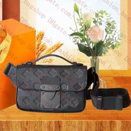 Sac de poitrine en cuir de luxe hommes femmes designer S Lock Sling sac à bandoulière sac à bandoulière mode bandoulière sac de messager Fanny Pack portefeuille sac à main M45807