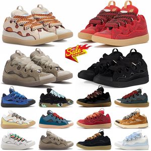 Luxe lederen lavinas stoeprand sneakers ontwerper lavines schoenen kleding schoenen lavinss voor mannen vrouwen buitengewone outdoor casual sneaker kalfsin rubber nappa